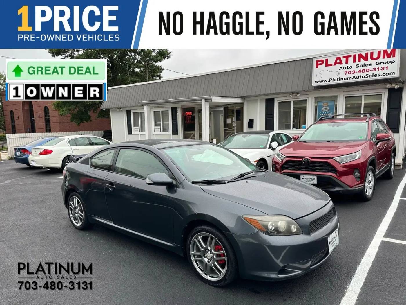 2009 Scion tC Base — Hatchback — 190,542 mi — Arlington, VA