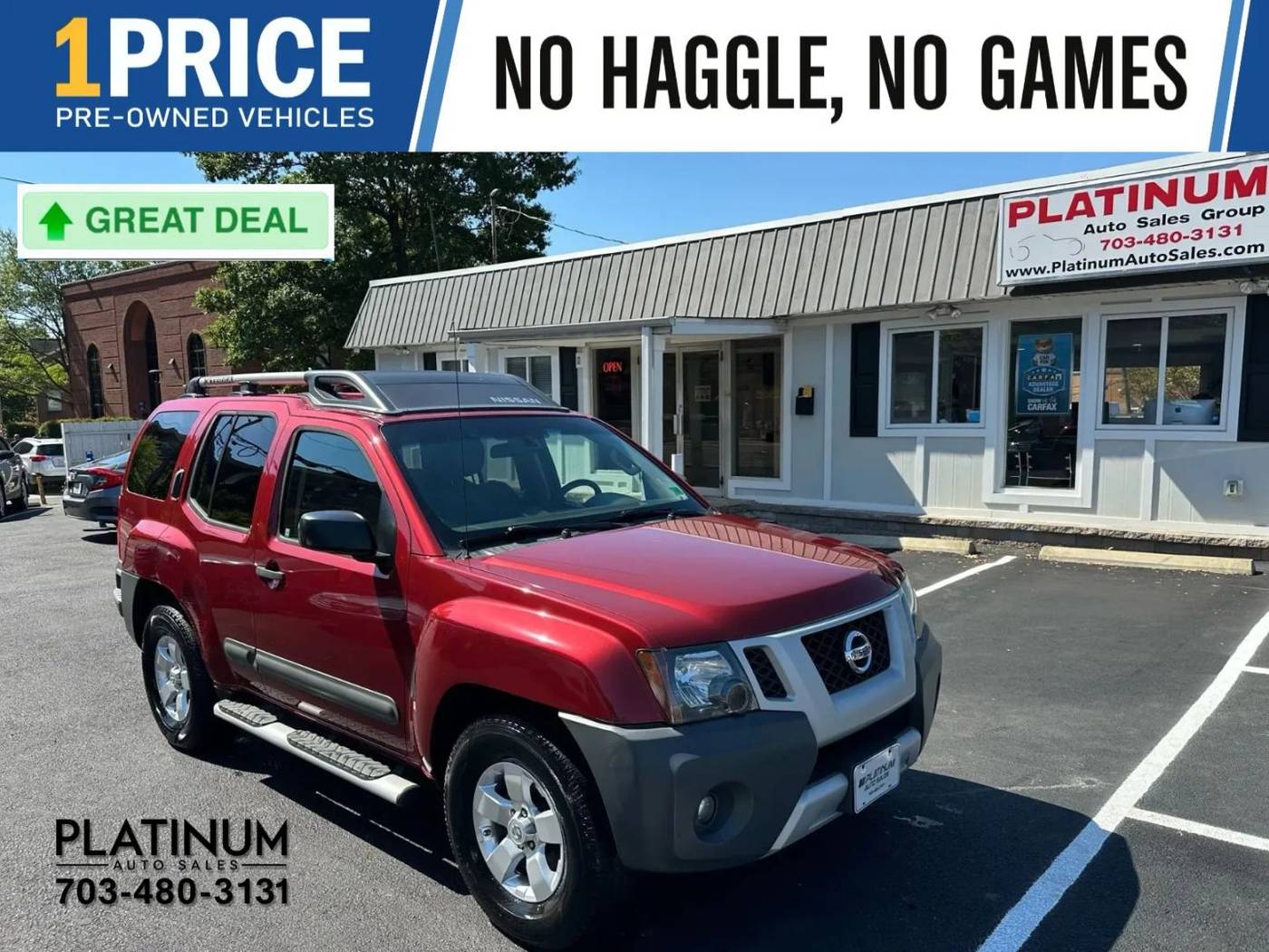 2013 Nissan Xterra S — SUV — 107,456 mi — Arlington, VA