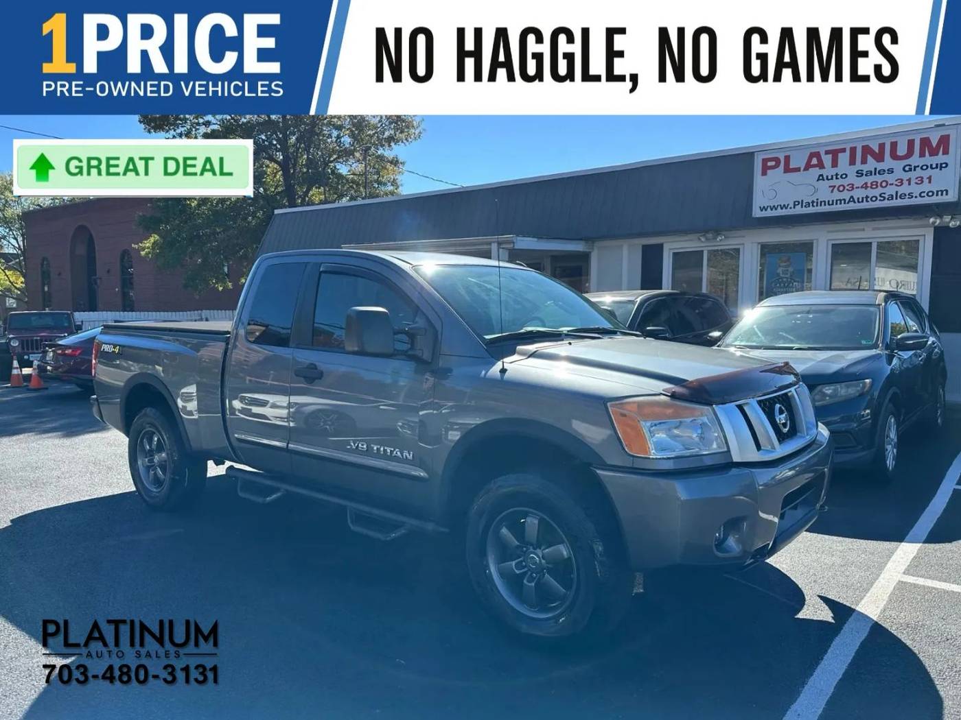 2014 Nissan Titan PRO-4X — Pickup Truck — 108,027 mi — Arlington, VA