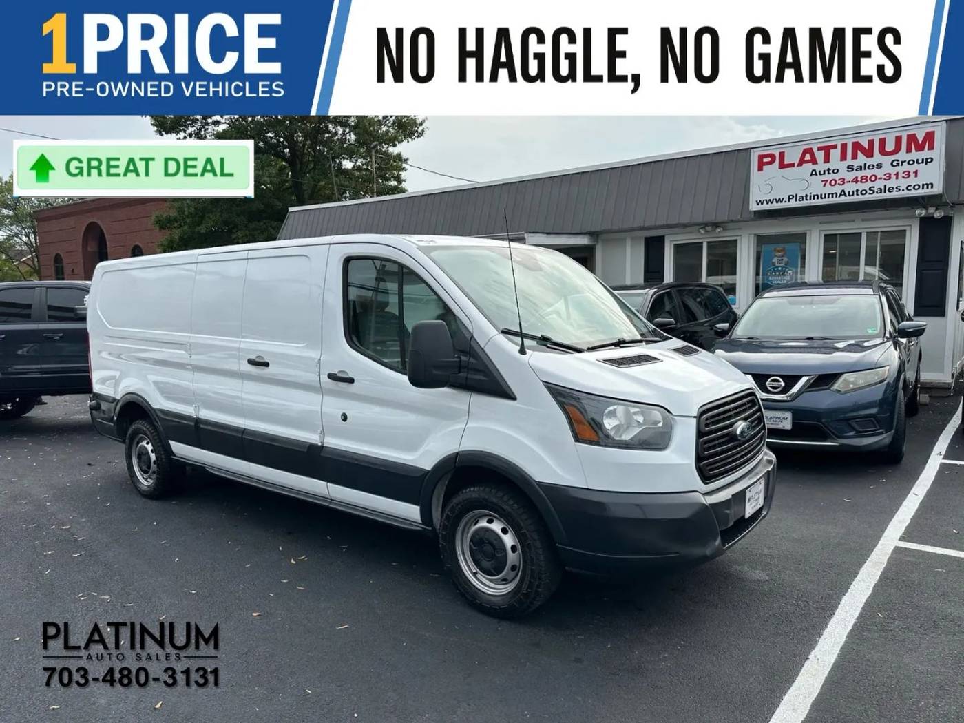 2016 Ford Transit Cargo Van T-250 — Cargo Van — 168,999 mi — Arlington, VA