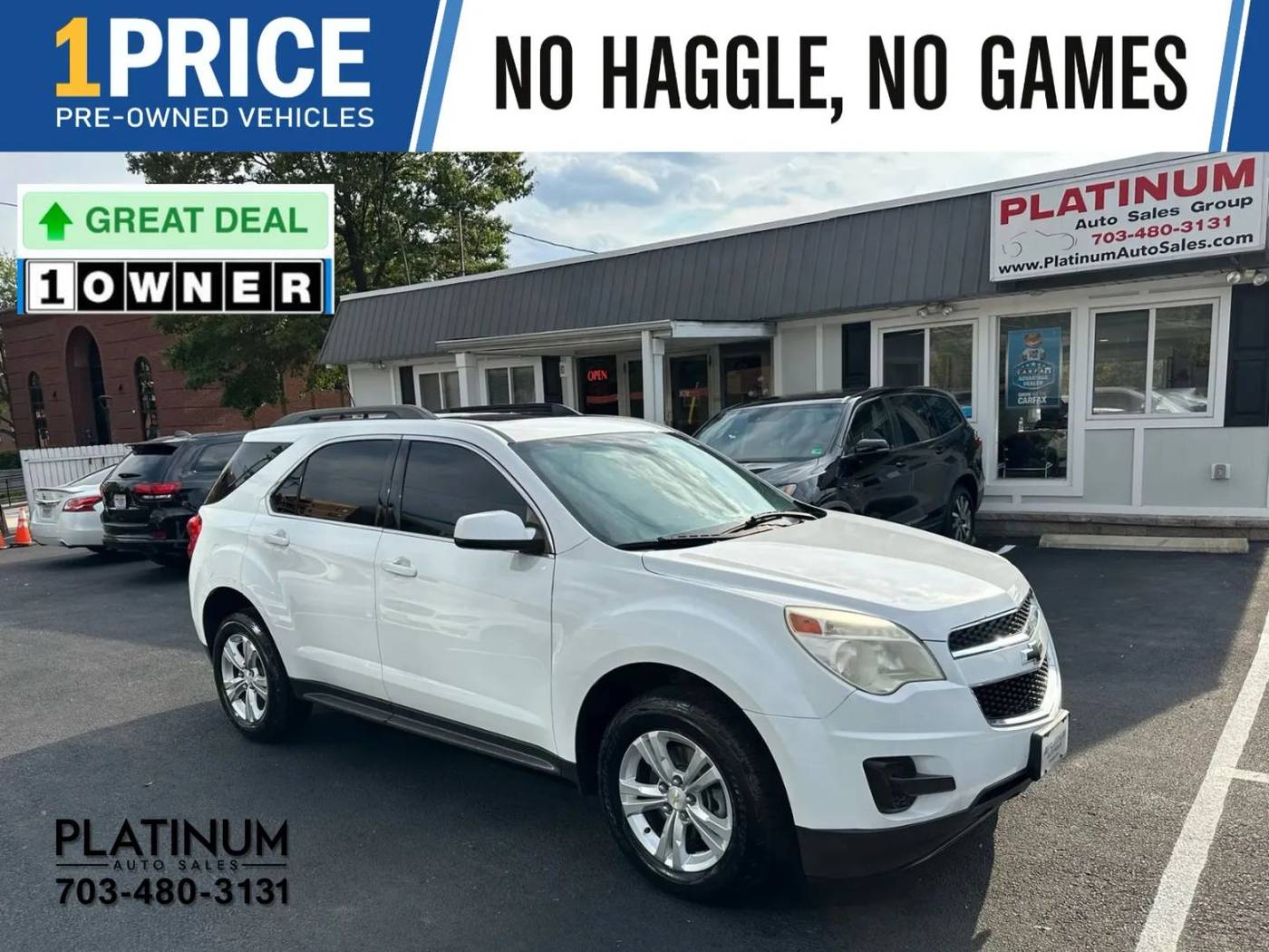 2014 Chevrolet Equinox LT — SUV — 119,171 mi — Arlington, VA