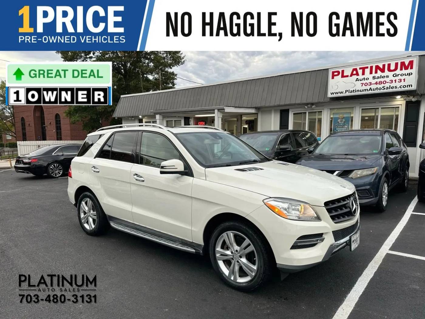 2013 Mercedes-Benz M-Class ML 350 — SUV — 101,501 mi — Arlington, VA