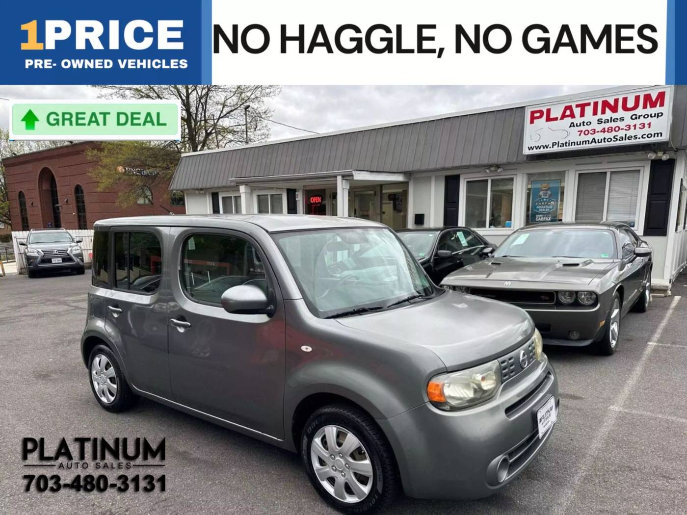 2010 Nissan Cube 1.8 S — Wagon — 174,154 mi — Arlington, VA
