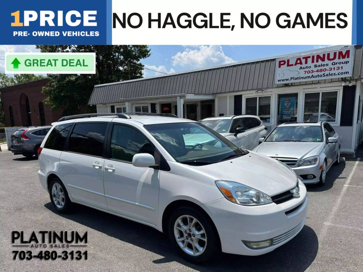 2005 Toyota Sienna XLE — Minivan — 88,120 mi — Arlington, VA