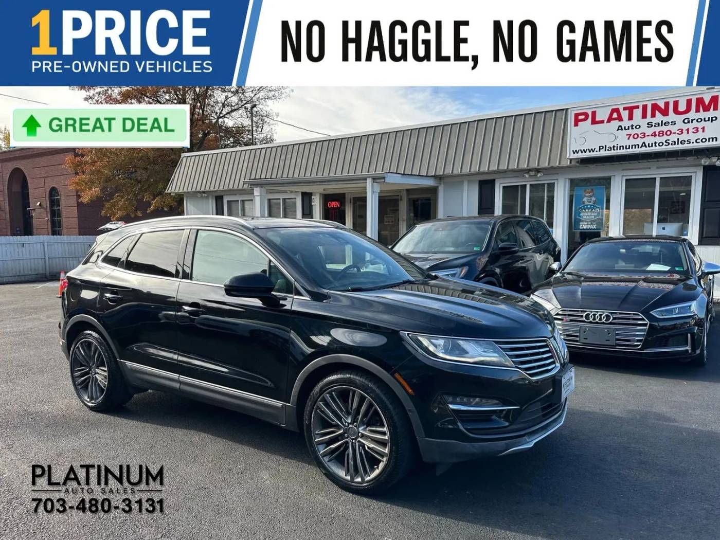 2016 Lincoln MKC Reserve — SUV — 131,071 mi — Arlington, VA