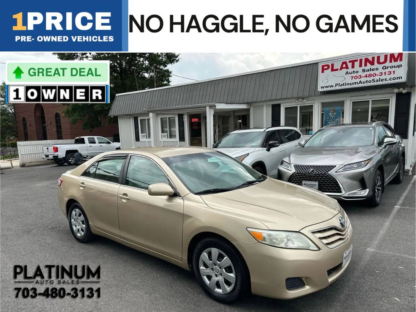 2011 Toyota Camry LE — Sedan — 138,151 mi — Arlington, VA