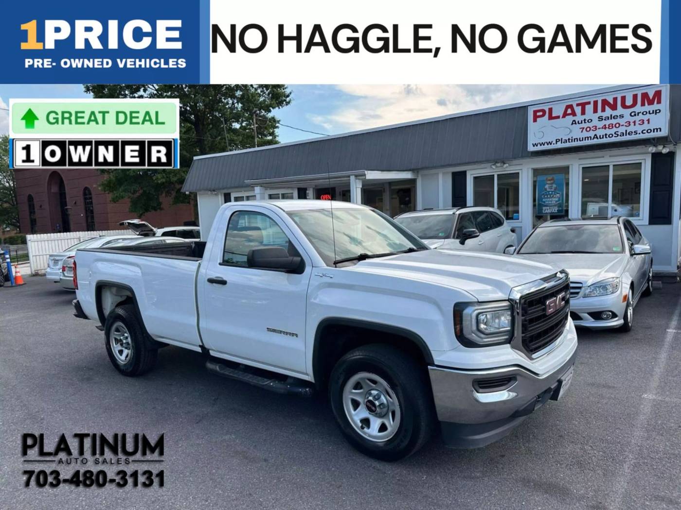 2018 GMC Sierra 1500 Base — Pickup Truck — 167,738 mi — Arlington, VA