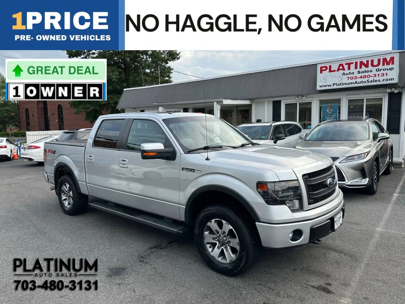 2013 Ford F-150 FX4 — Pickup Truck — 140,937 mi — Arlington, VA