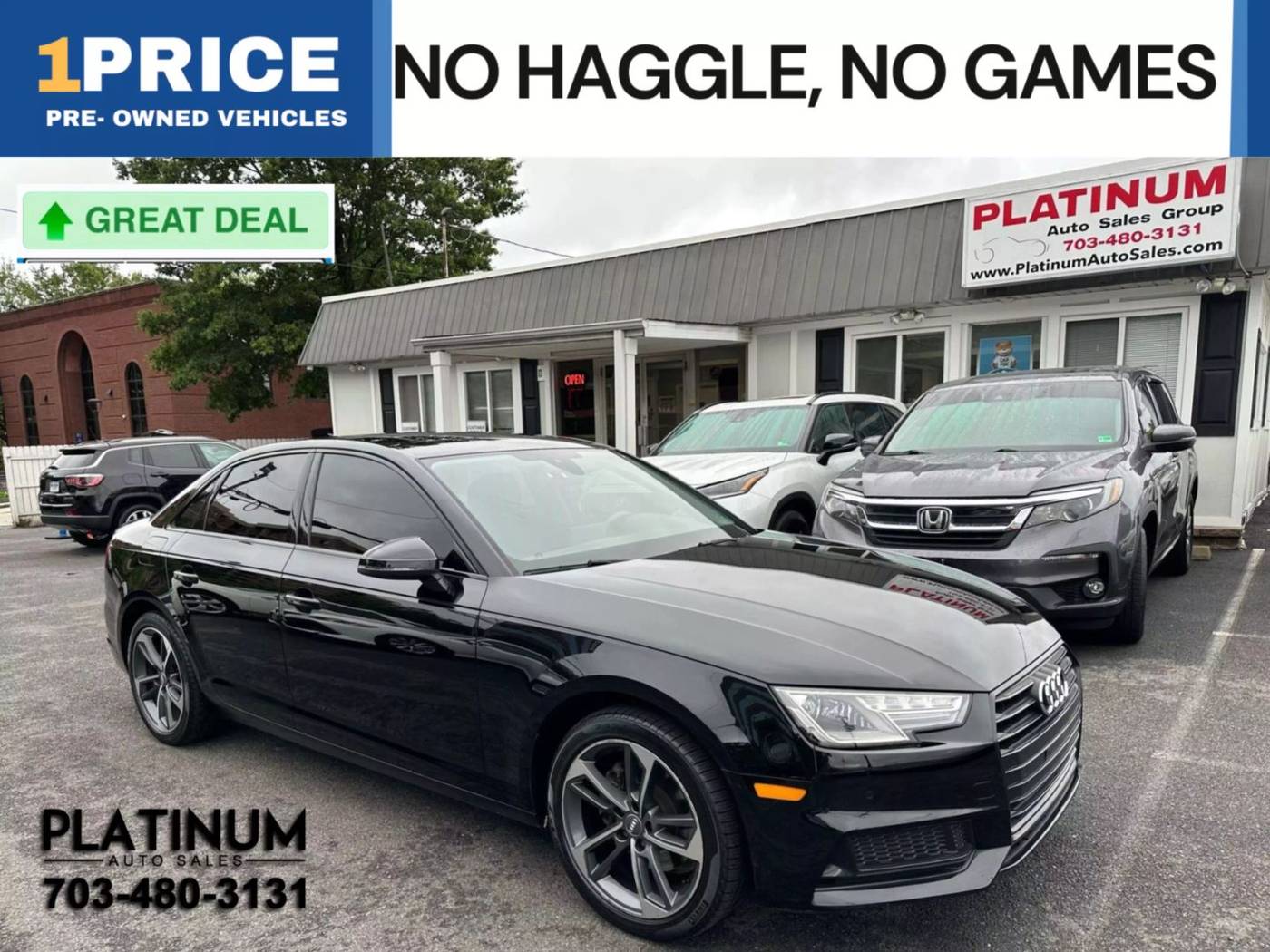 2019 Audi A4 Titanium Premium — Sedan — 32,409 mi — Arlington, VA