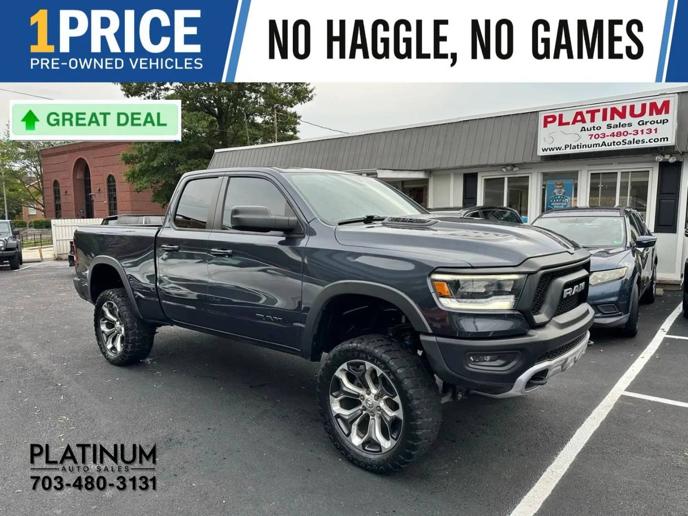 2019 Ram 1500 Rebel — Pickup Truck — 148,588 mi — Arlington, VA