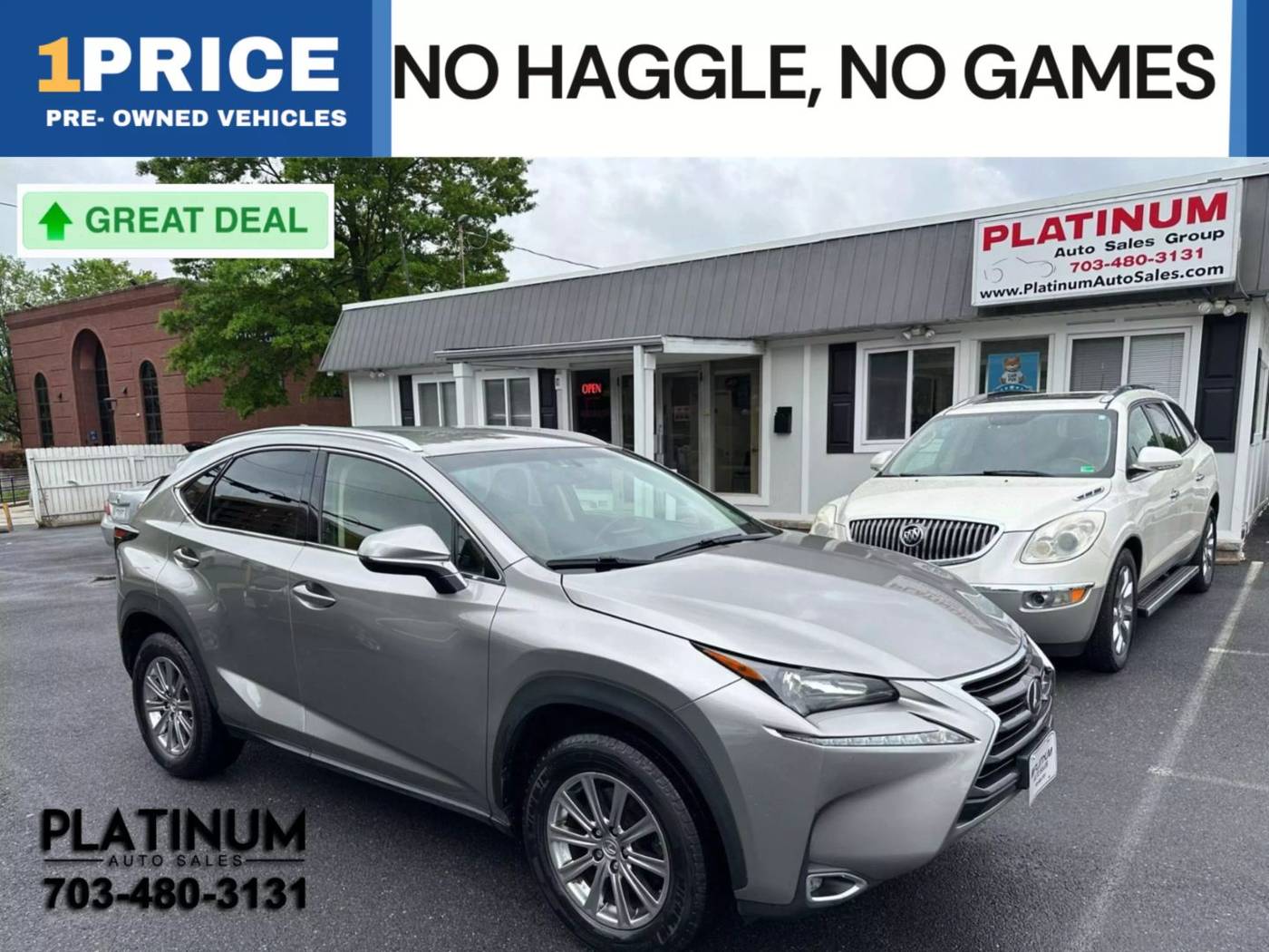 2017 Lexus NX NX Turbo F Sport — SUV — 118,709 mi — Arlington, VA