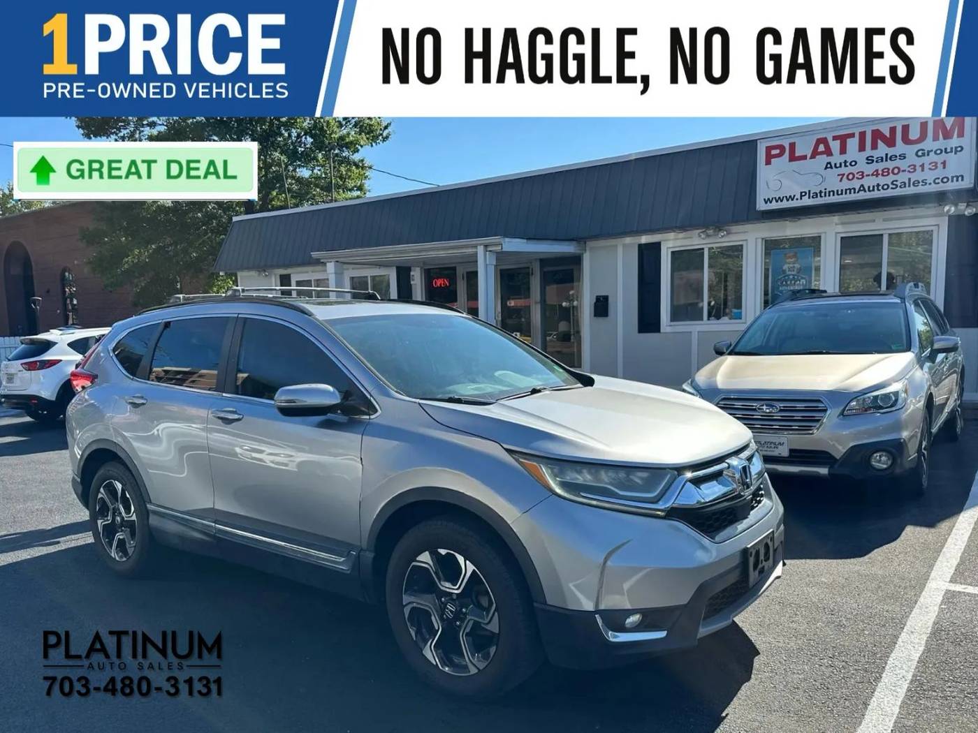 2017 Honda CR-V Touring — SUV — 137,092 mi — Arlington, VA