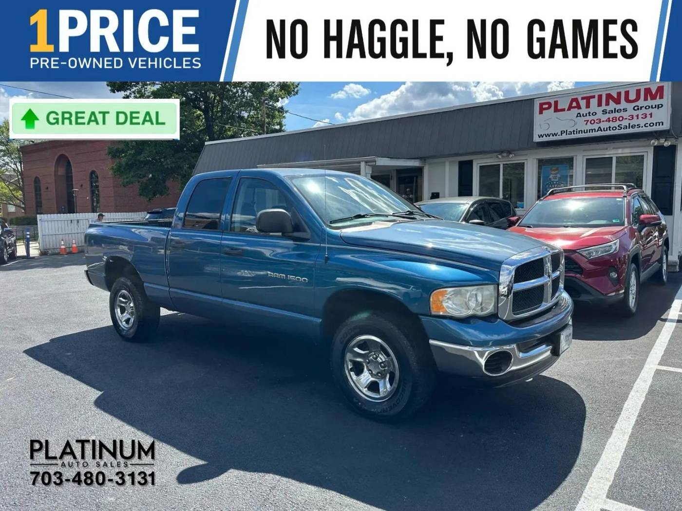 2004 Dodge Ram 1500 SLT — Pickup Truck — 156,638 mi — Arlington, VA