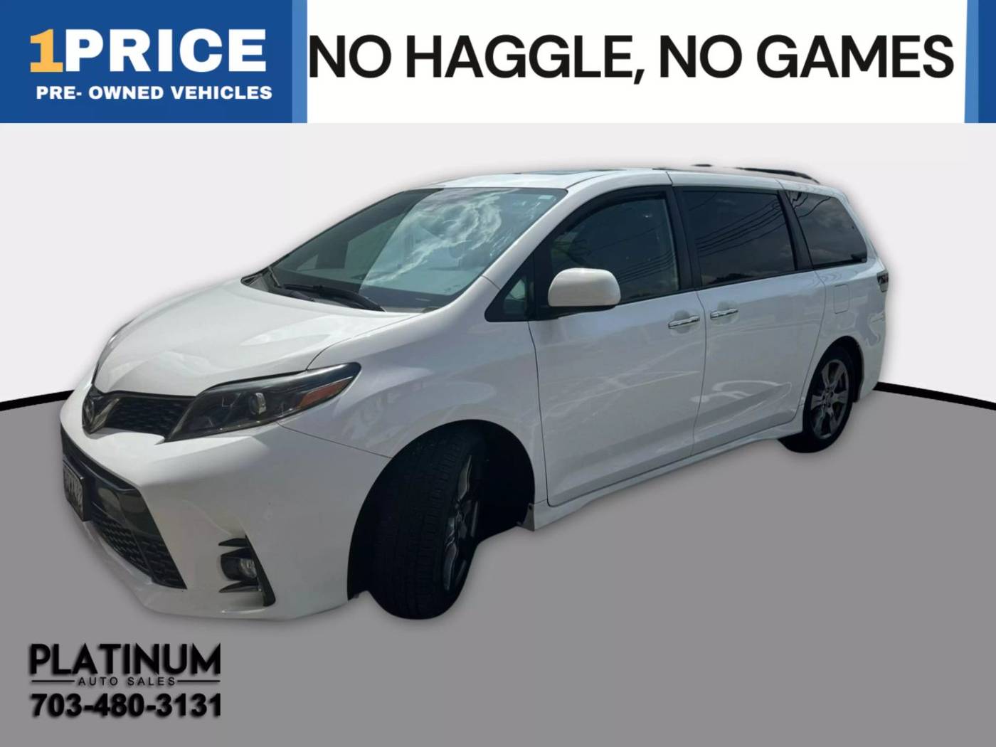 2019 Toyota Sienna SE Premium — Minivan — 43,046 mi — Arlington, VA