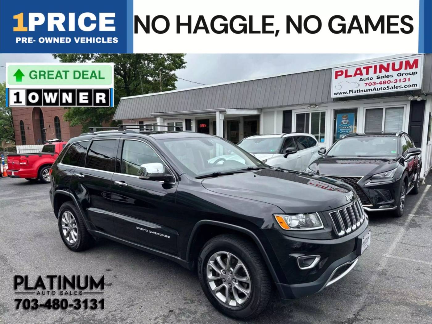 2015 Jeep Grand Cherokee Limited — SUV — 126,535 mi — Arlington, VA