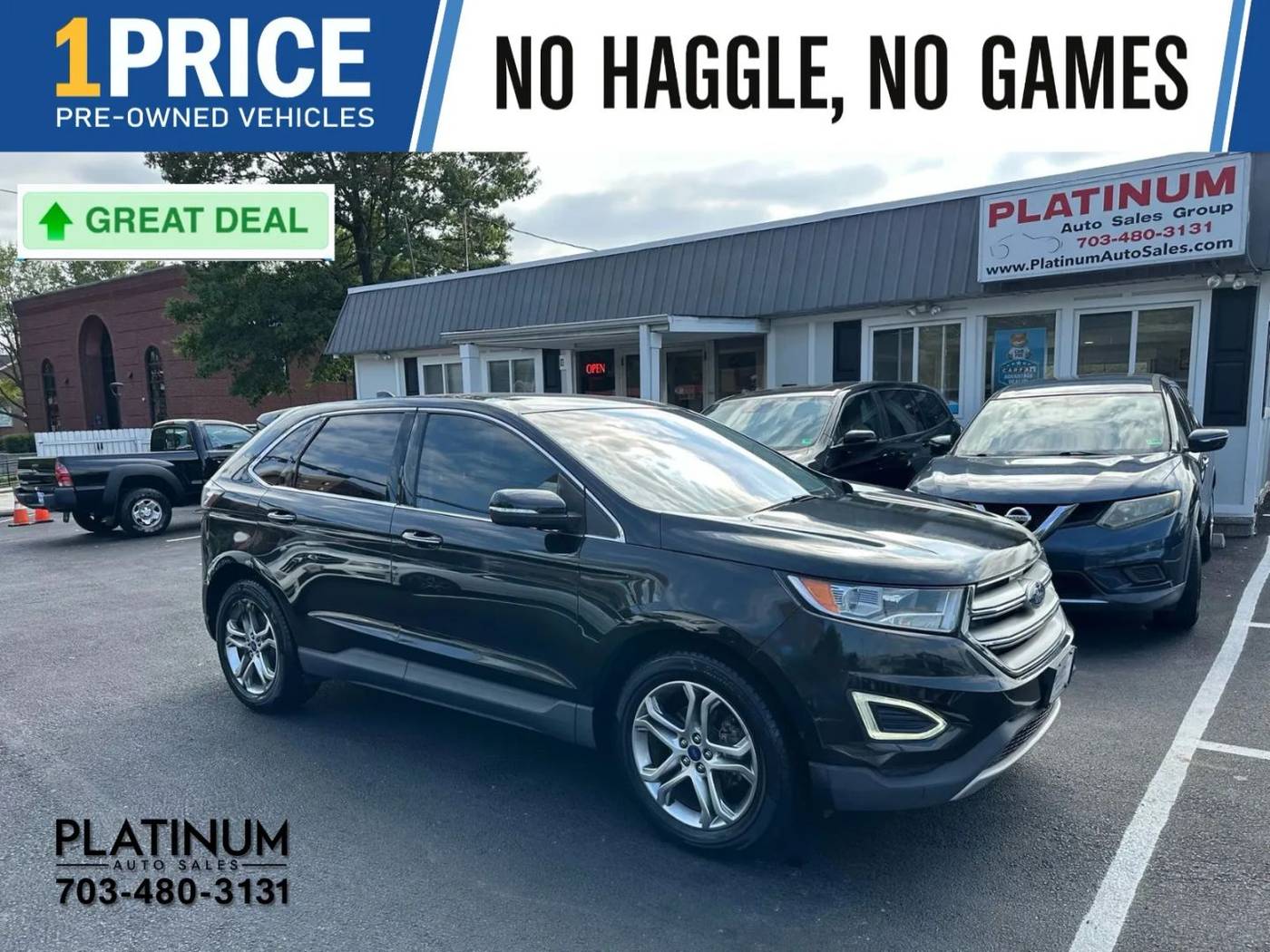 2015 Ford Edge Titanium — SUV — 108,998 mi — Arlington, VA
