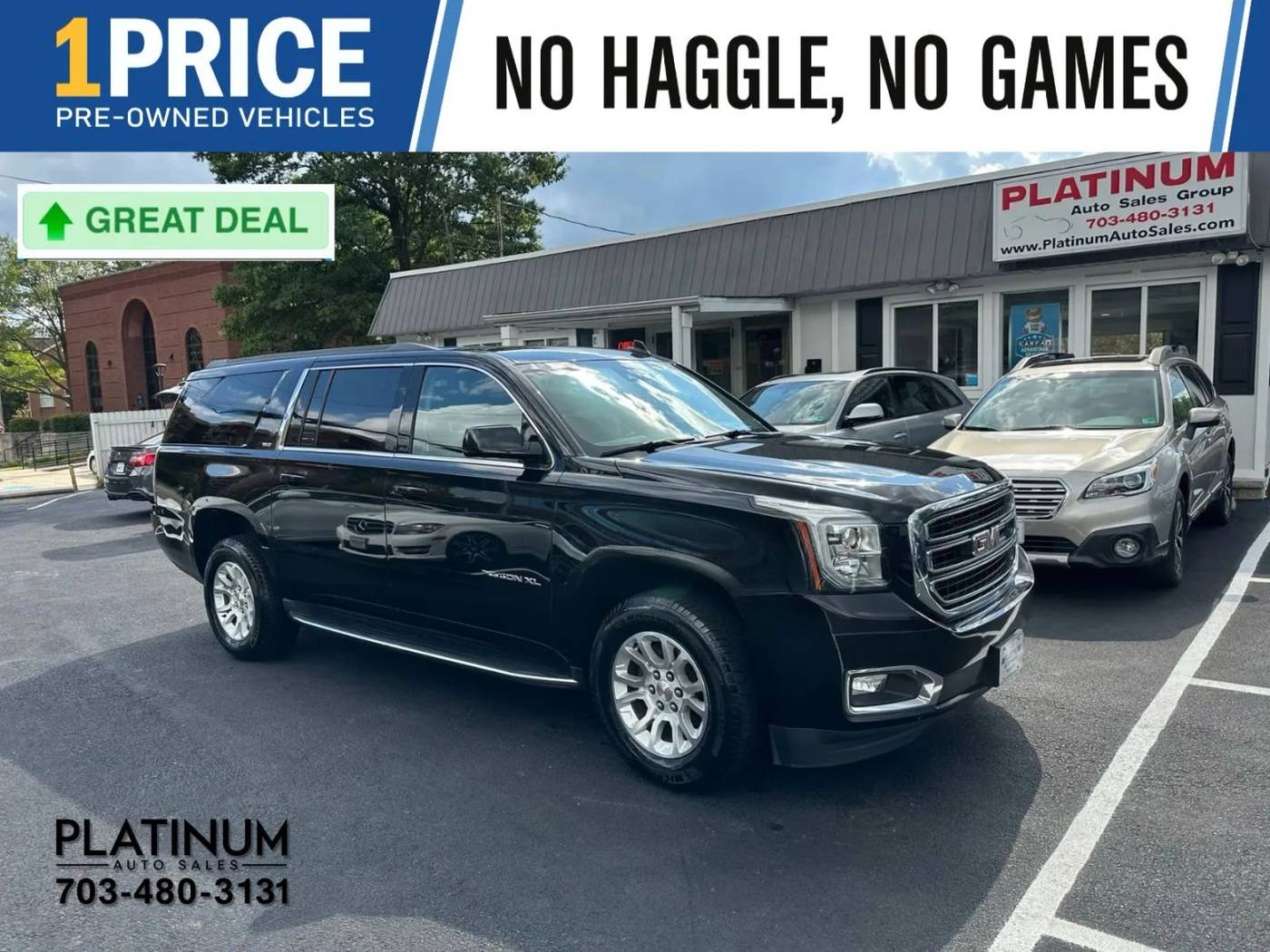 2018 GMC Yukon SLT — SUV — 118,988 mi — Arlington, VA