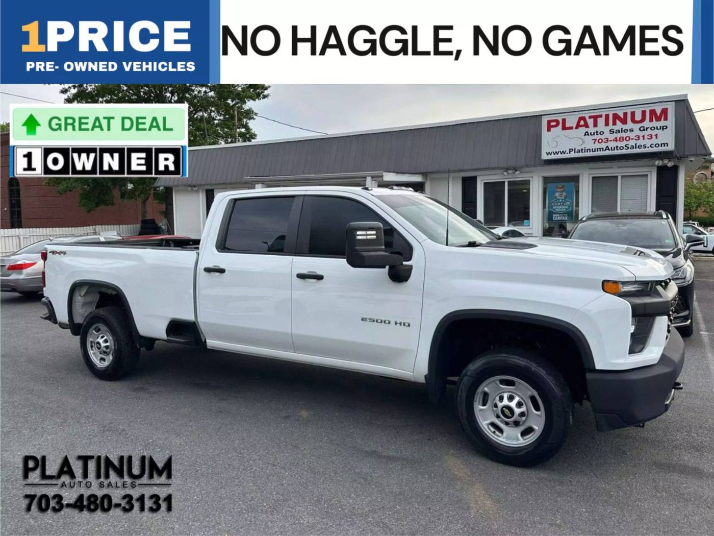 2020 Chevrolet Silverado 2500HD WT — Pickup Truck — 64,204 mi — Arlington, VA