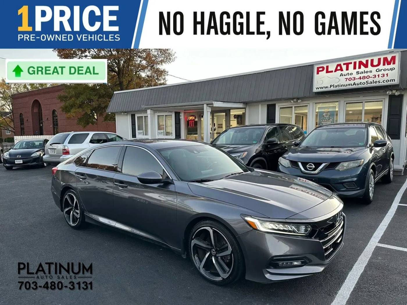 2019 Honda Accord Sport — Sedan — 109,846 mi — Arlington, VA