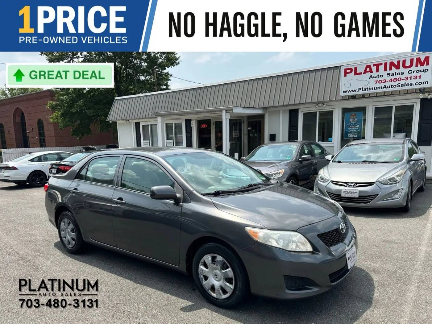 2009 Toyota Corolla S — Sedan — 123,973 mi — Arlington, VA