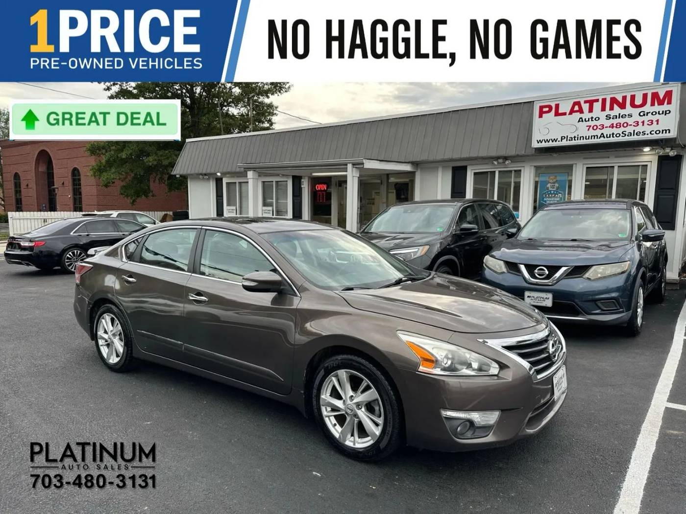 2014 Nissan Altima 2.5 SL — Sedan — 162,216 mi — Arlington, VA