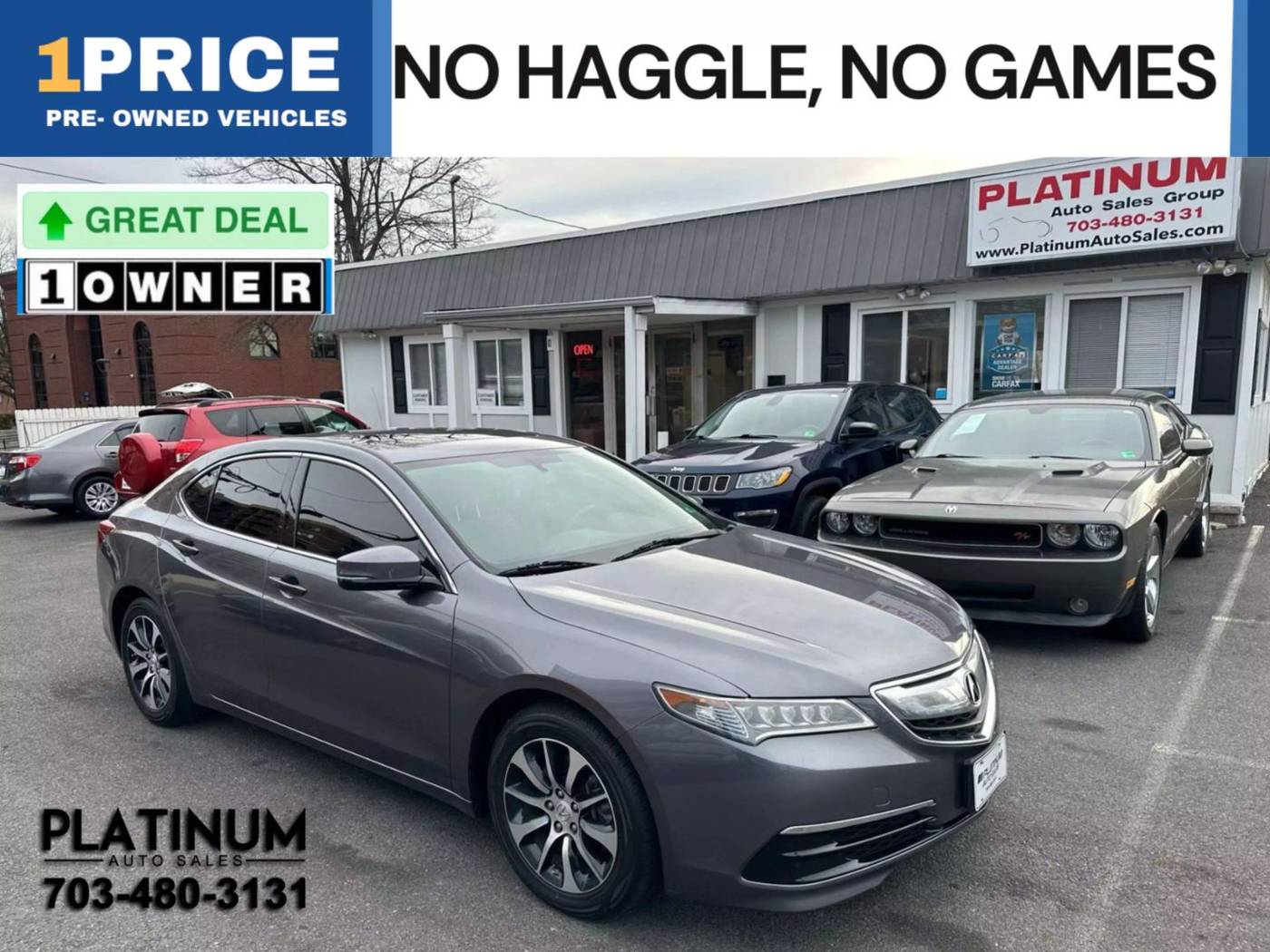 2017 Acura TLX Standard — Sedan — 85,792 mi — Arlington, VA