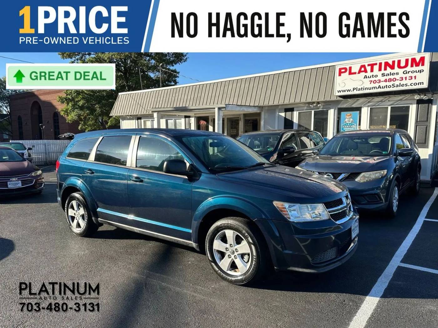 2013 Dodge Journey American Value Pack — SUV — 205,132 mi — Arlington, VA