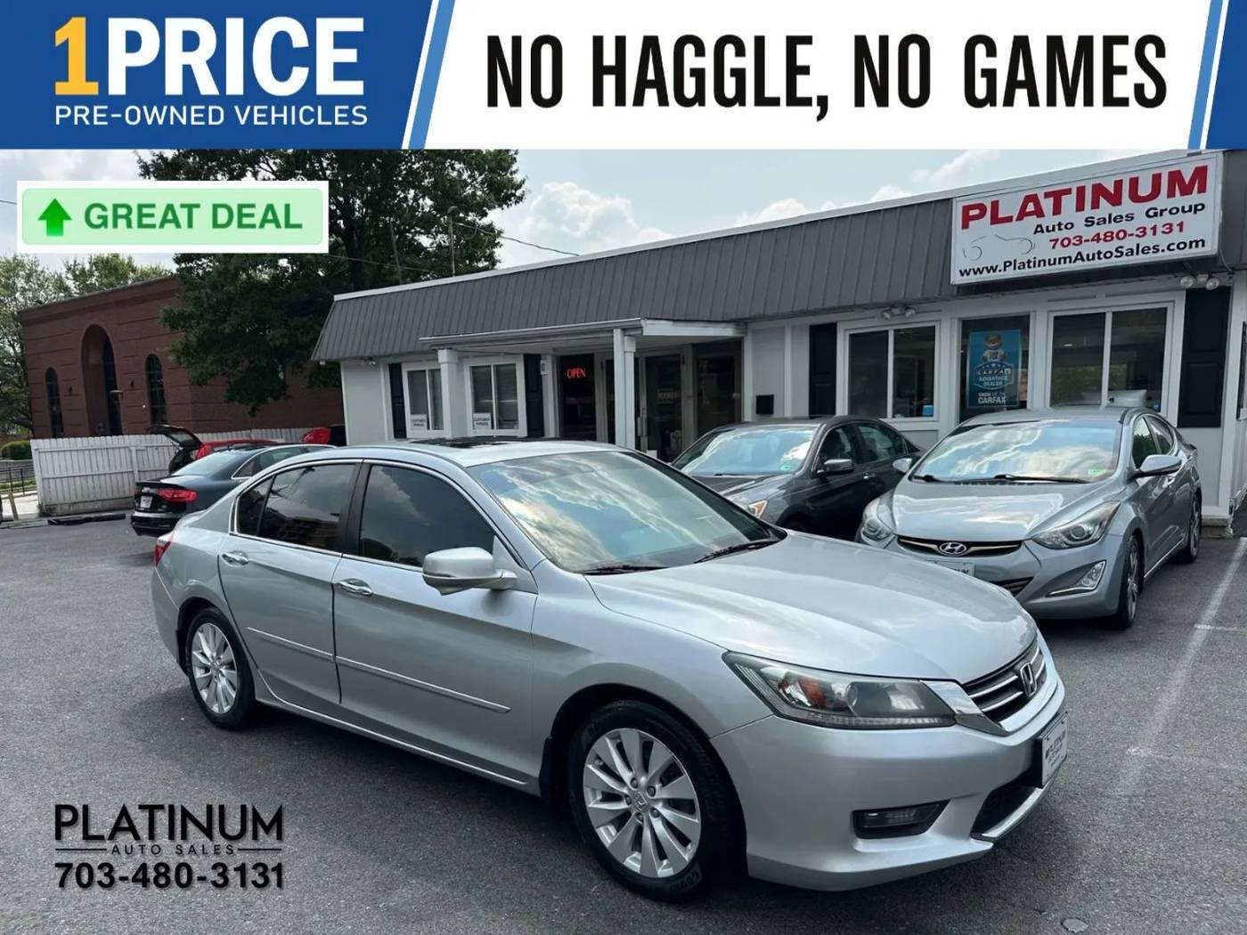 2015 Honda Accord EX-L — Sedan — 127,553 mi — Arlington, VA