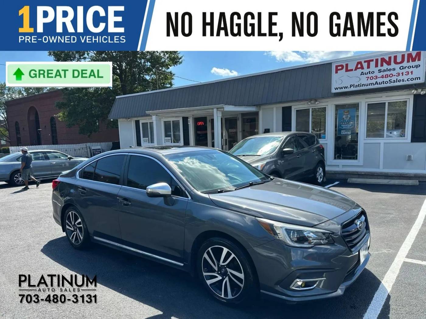 2018 Subaru Legacy 2.5i Sport — Sedan — 175,350 mi — Arlington, VA