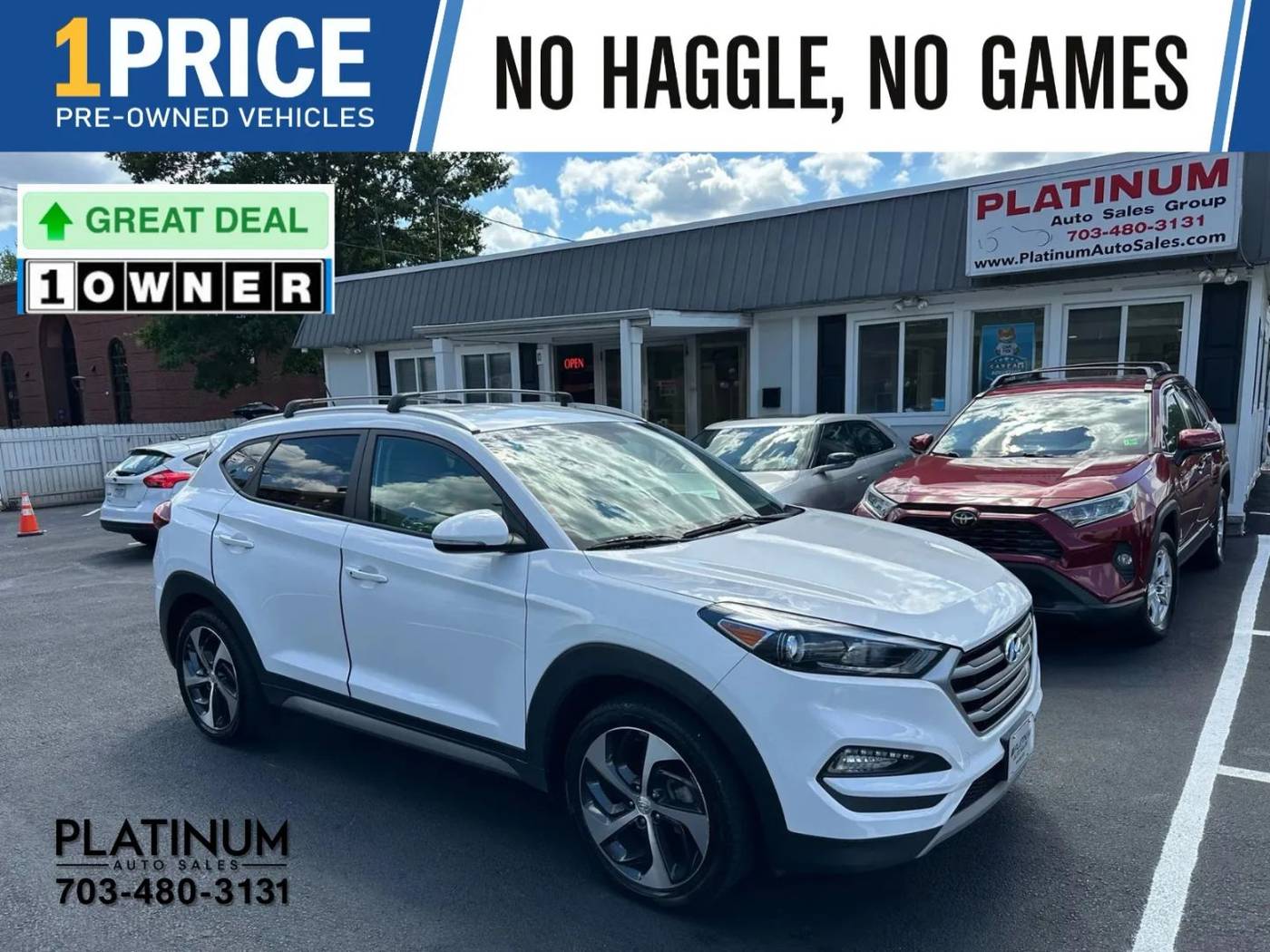 2017 Hyundai Tucson Sport — SUV — 66,081 mi — Arlington, VA