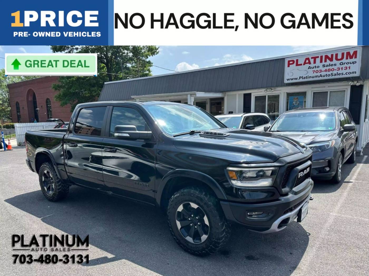 2019 Ram 1500 Rebel — Pickup Truck — 96,965 mi — Arlington, VA