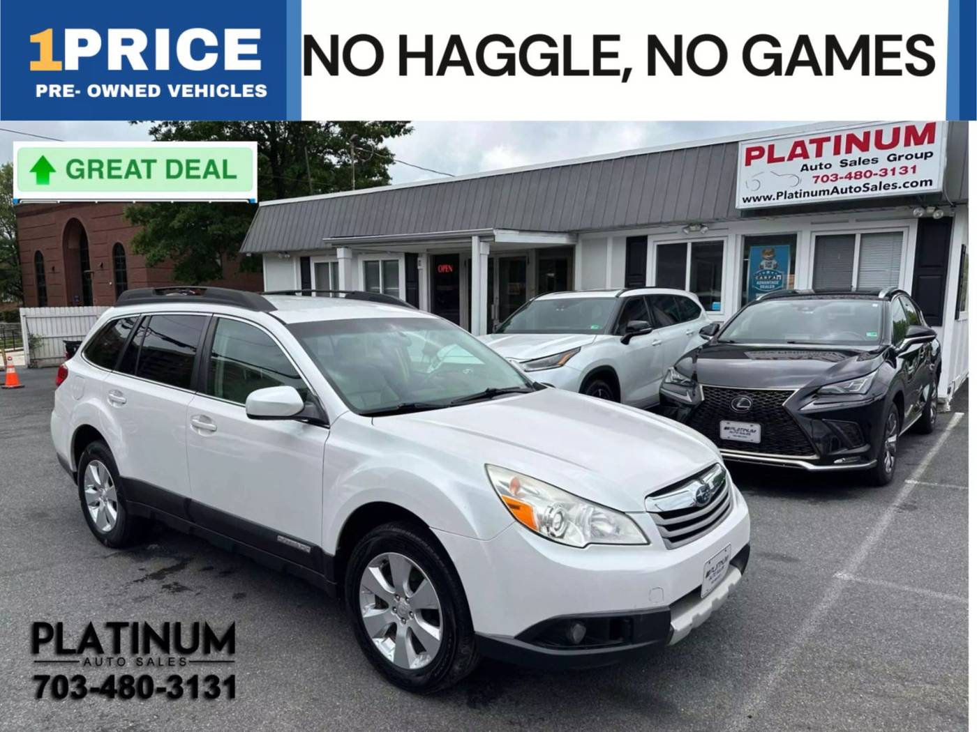 2010 Subaru Outback 2.5i Limited — SUV — 155,949 mi — Arlington, VA