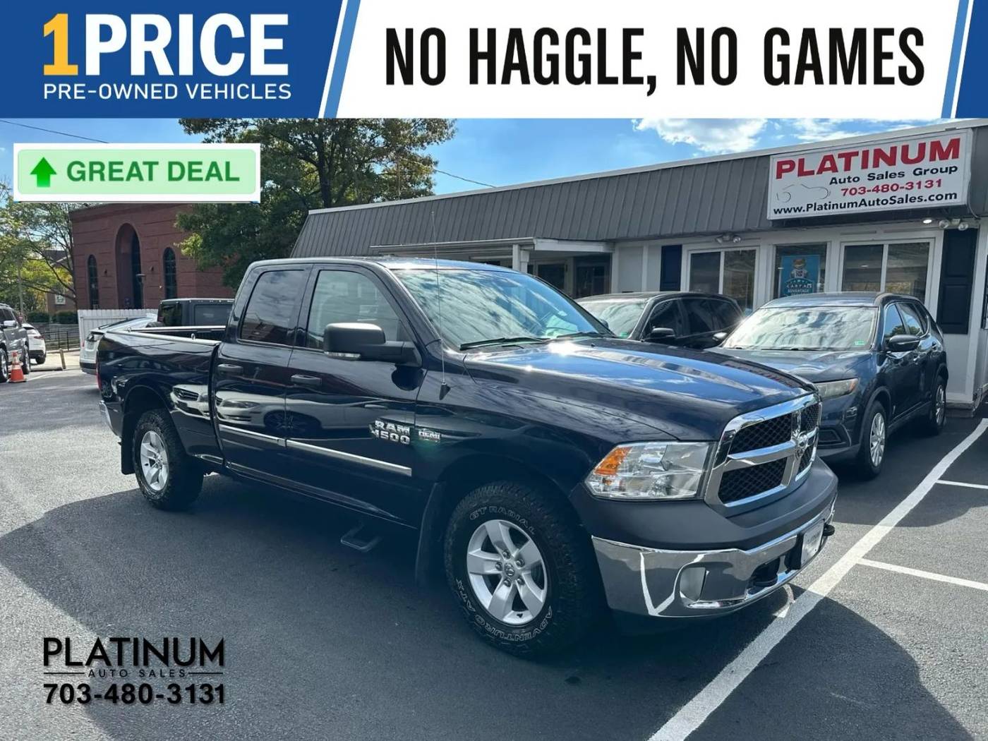 2017 Ram 1500 Express — Pickup Truck — 59,104 mi — Arlington, VA