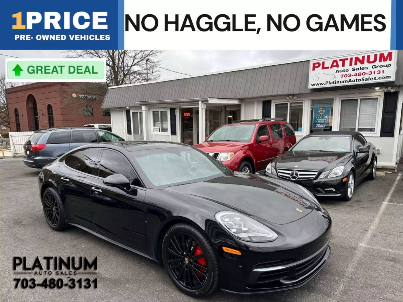 2018 Porsche Panamera 4 — Hatchback — 40,618 mi — Arlington, VA