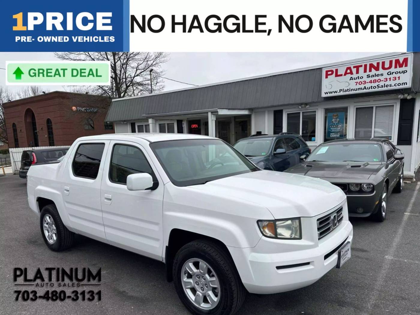2006 Honda Ridgeline RTS — Pickup Truck — 89,370 mi — Arlington, VA