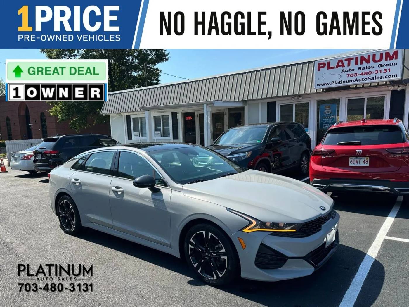 2021 Kia K5 GT-Line — Sedan — 138,840 mi — Arlington, VA