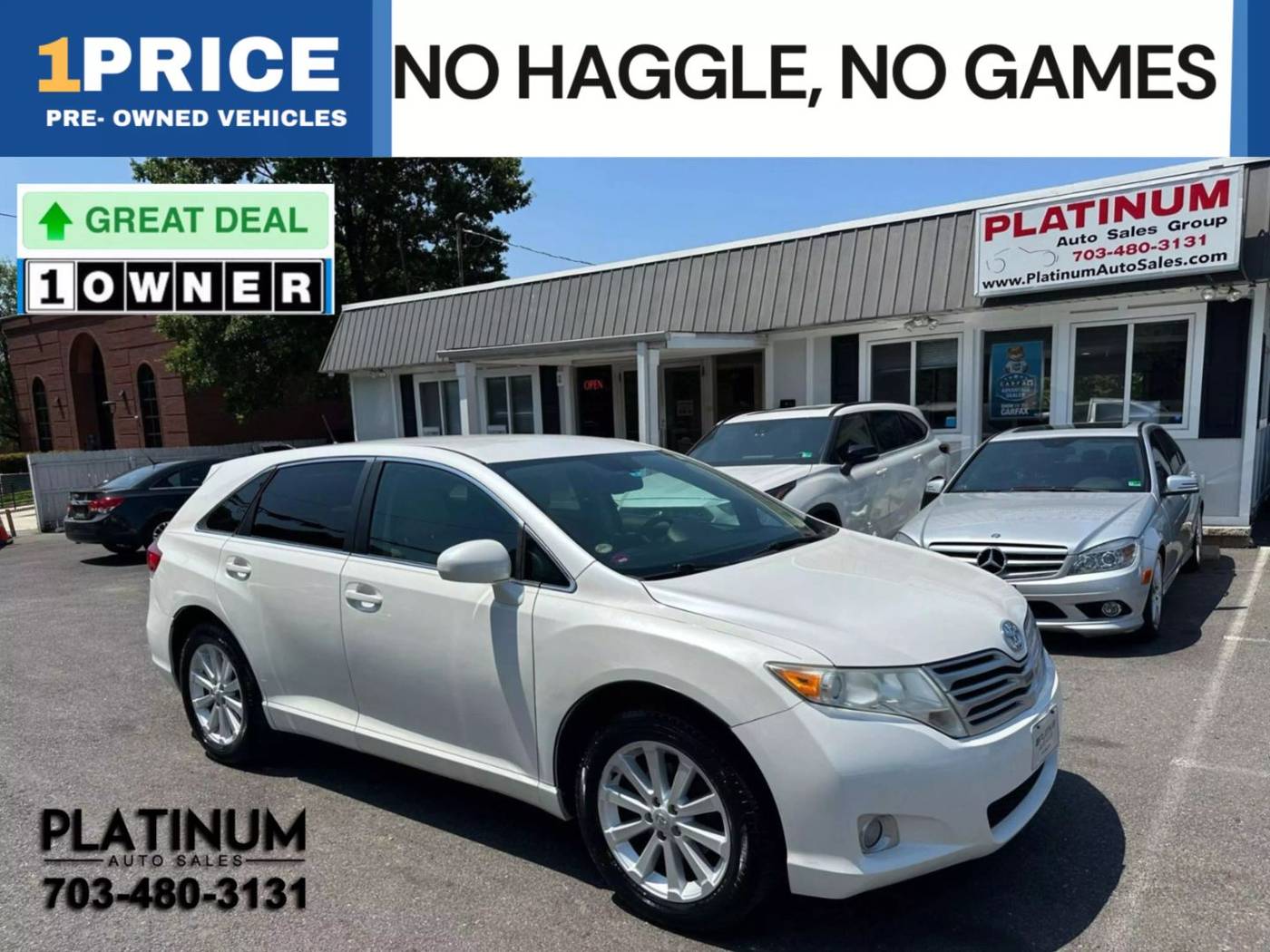 2011 Toyota Venza Base — SUV — 219,266 mi — Arlington, VA