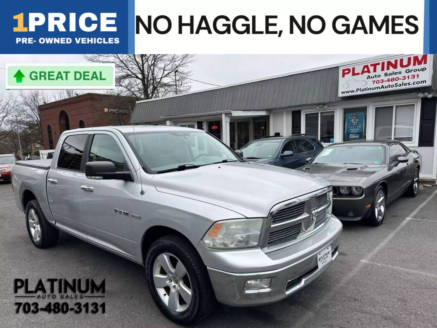 2010 Dodge Ram 1500 SLT — Pickup Truck — 112,469 mi — Arlington, VA