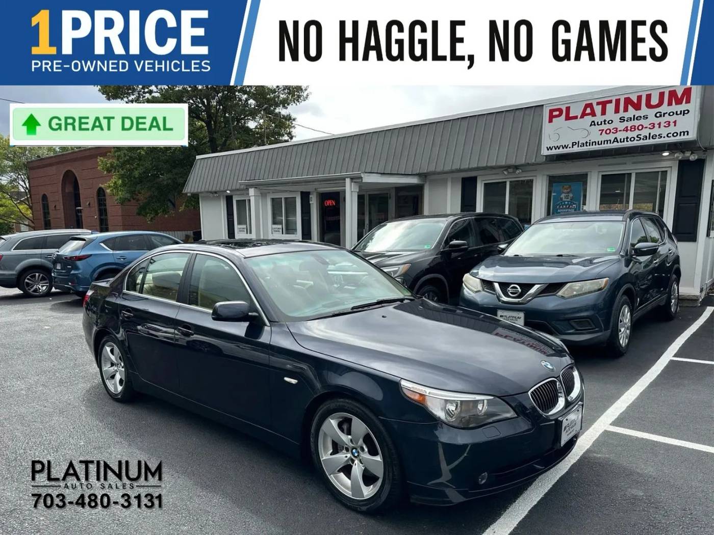 2007 BMW 5 Series 525i — Sedan — 62,612 mi — Arlington, VA