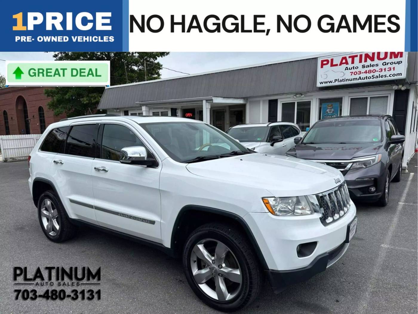 2013 Jeep Grand Cherokee Overland — SUV — 104,764 mi — Arlington, VA