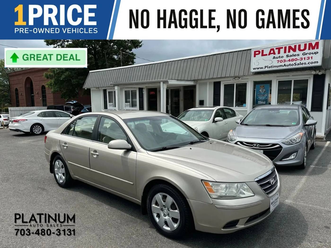 2009 Hyundai Sonata GLS — Sedan — 155,939 mi — Arlington, VA