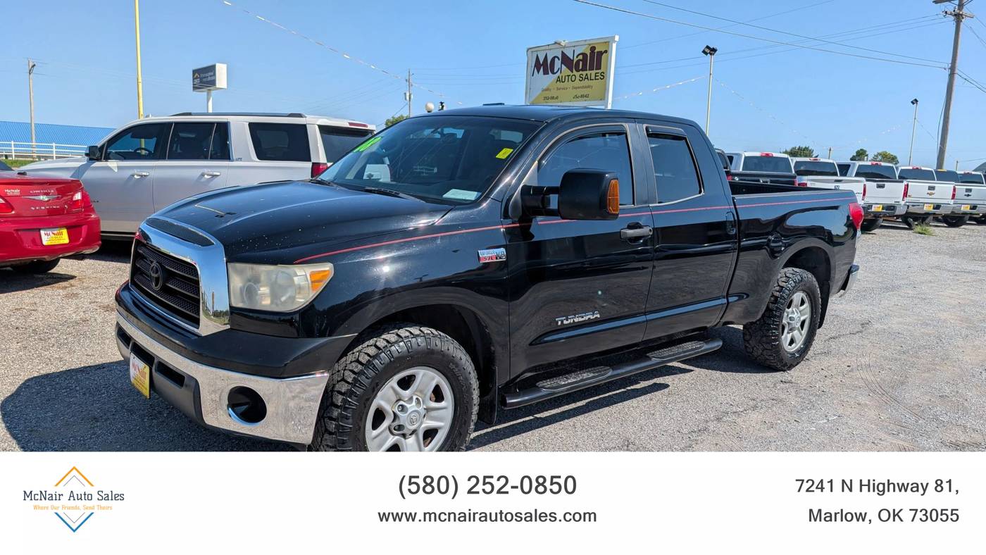 2008 Toyota Tundra SR5 — Pickup Truck — 275,762 mi — Duncan, OK
