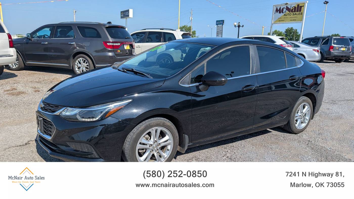 2017 Chevrolet Cruze LT — Sedan — 81,116 mi — Duncan, OK