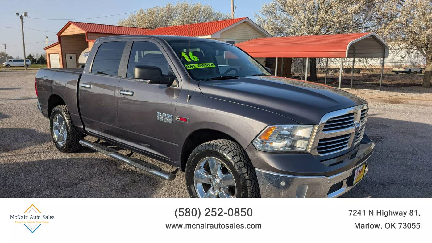 2016 Ram 1500 Big Horn — Pickup Truck — 142,758 mi — Duncan, OK
