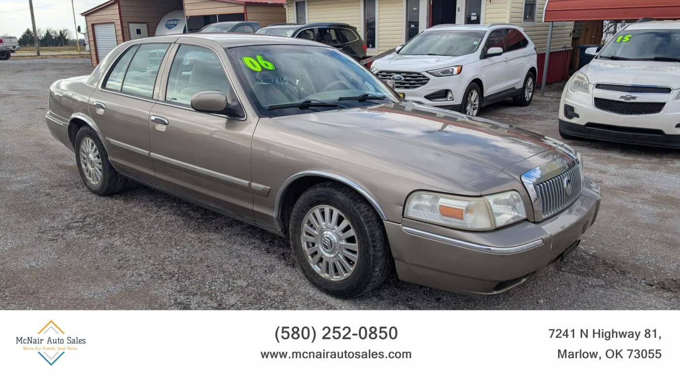 2006 Mercury Grand Marquis LS Premium — Sedan — 202,205 mi — Duncan, OK