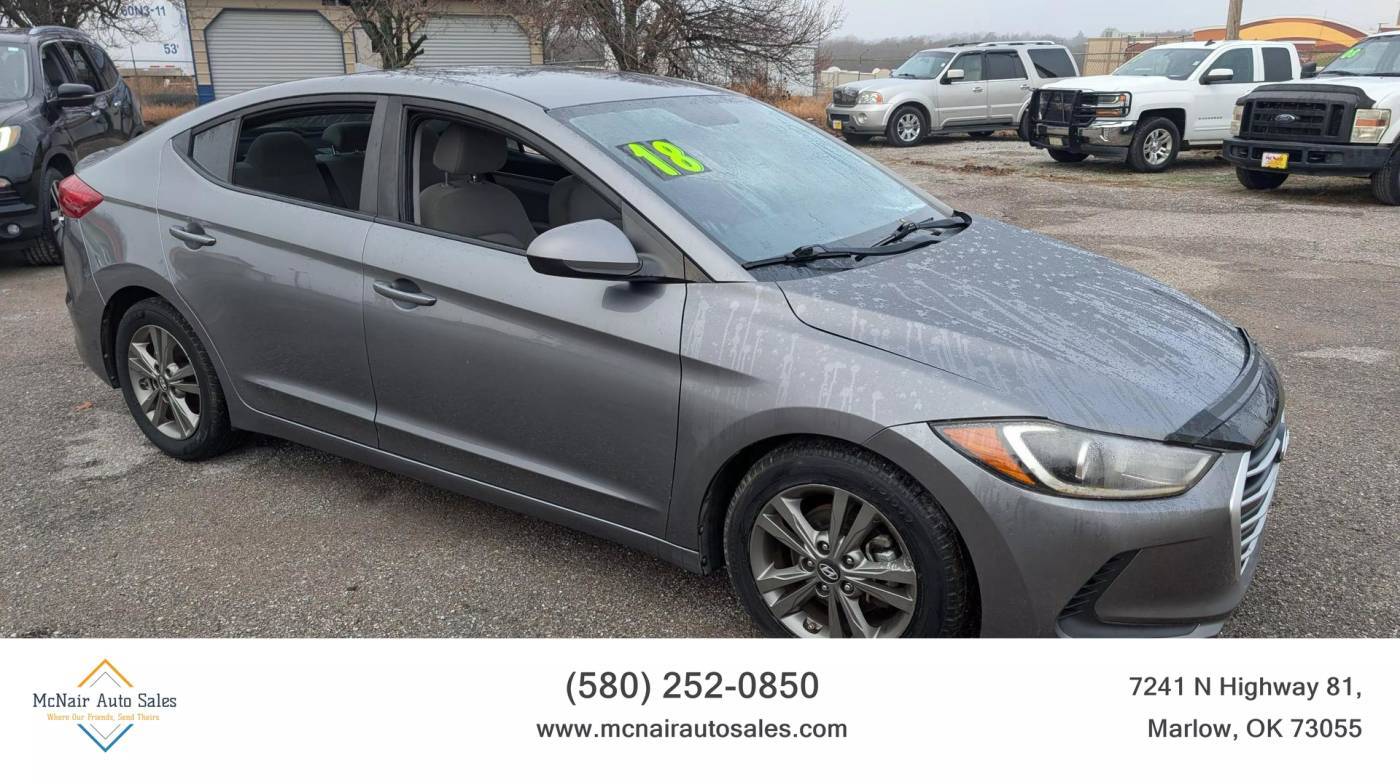 2018 Hyundai Elantra SEL — Sedan — 96,302 mi — Duncan, OK