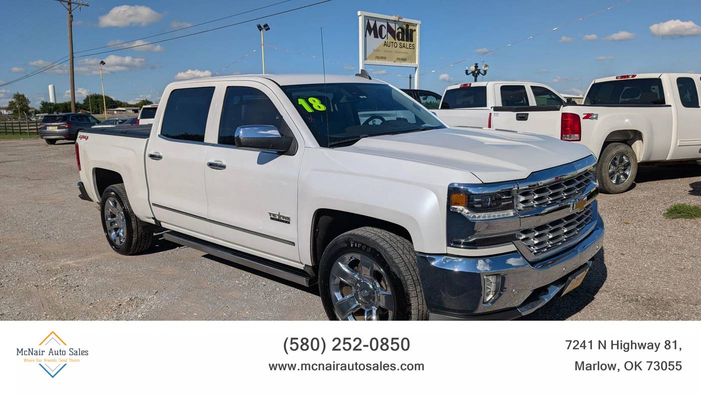 2018 Chevrolet Silverado 1500 LTZ — Pickup Truck — 123,952 mi — Duncan, OK