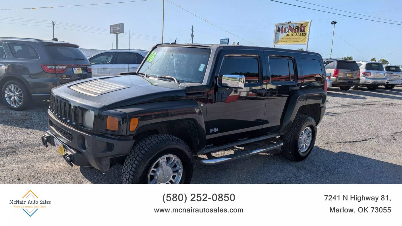 2006 HUMMER H3 SUV — SUV — 202,706 mi — Duncan, OK
