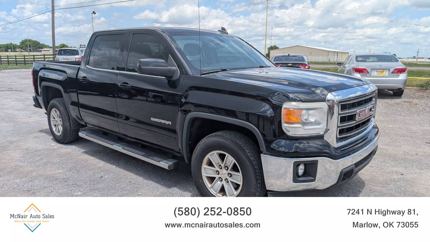 2015 GMC Sierra 1500 SLE — Pickup Truck — 106,234 mi — Duncan, OK