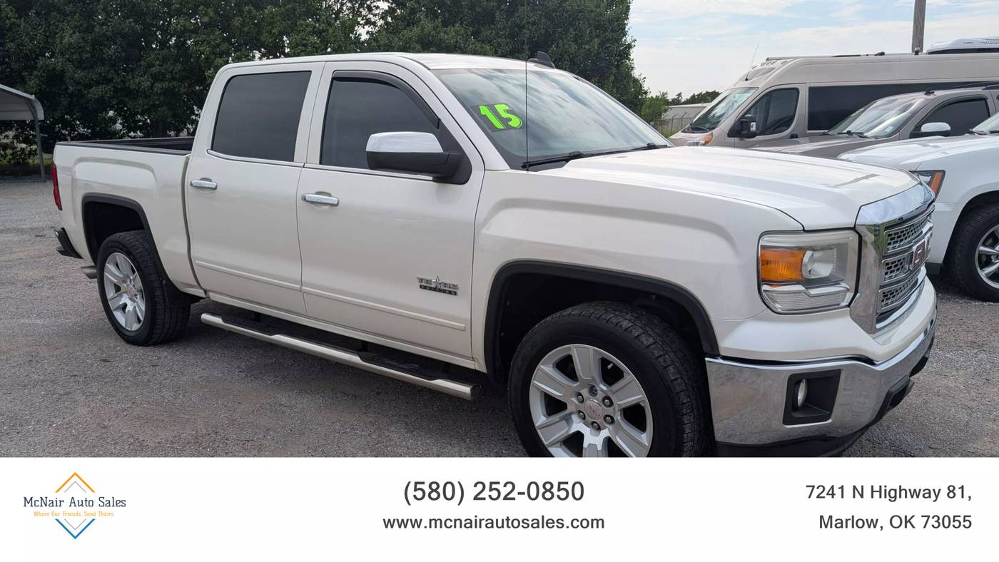2015 GMC Sierra 1500 SLE — Pickup Truck — 107,694 mi — Duncan, OK
